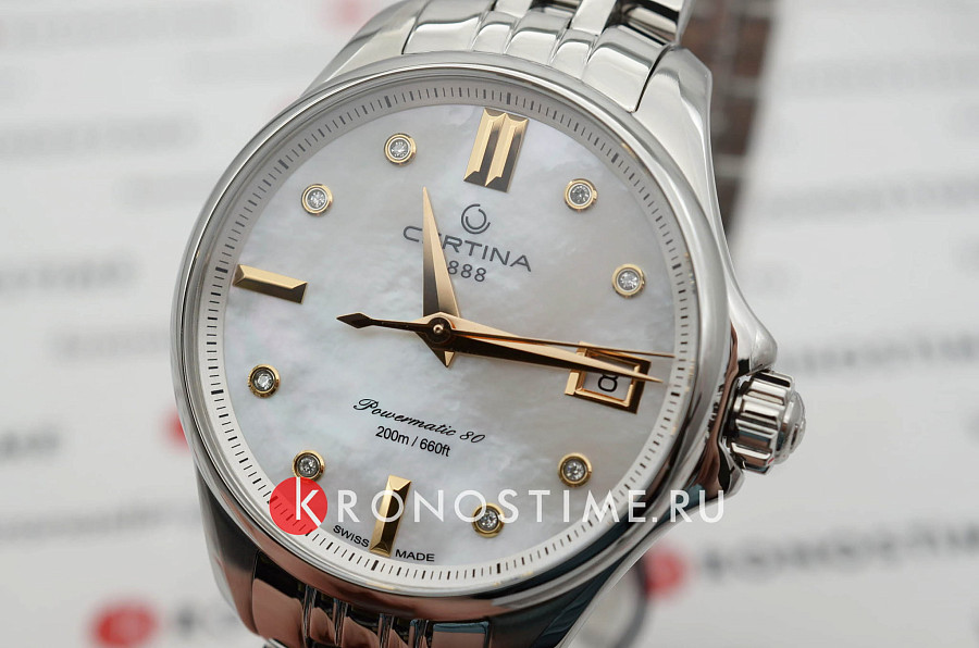 Часы Certina DS Action C032.207.11.116.00 — нержавеющая сталь 316l, женские