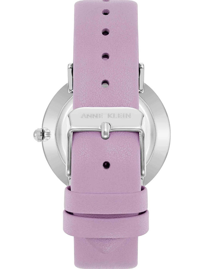 Часы Anne Klein Leather 5325SVLV — металл сталь, США