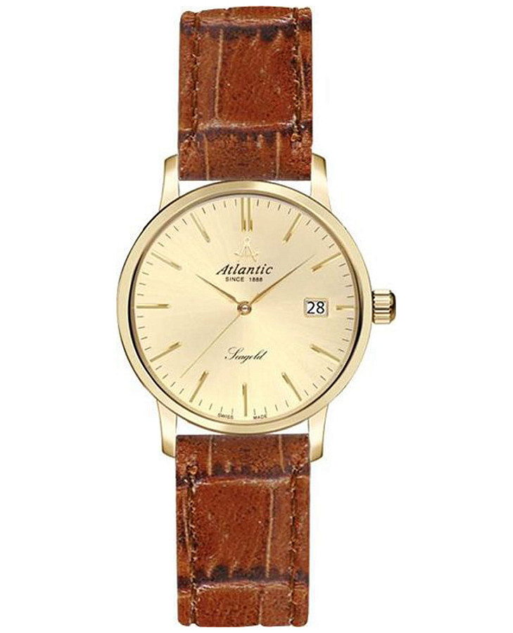 Часы Atlantic Seagold 94340.65.31 — женские, шампань