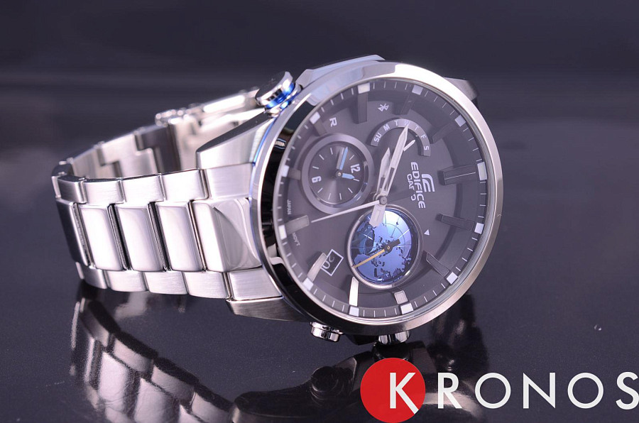 Часы Casio Edifice EQB-600D-1A2 — металл, Япония