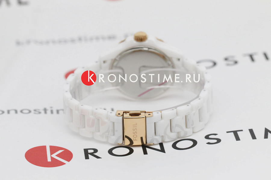 Часы Fossil FB-01 CE1107 — керамика, женские