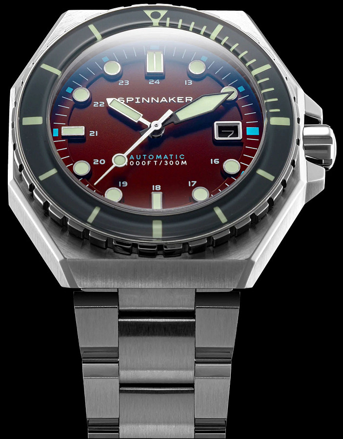 Часы Spinnaker Dumas SP-5081-AA — сталь металл, Англия
