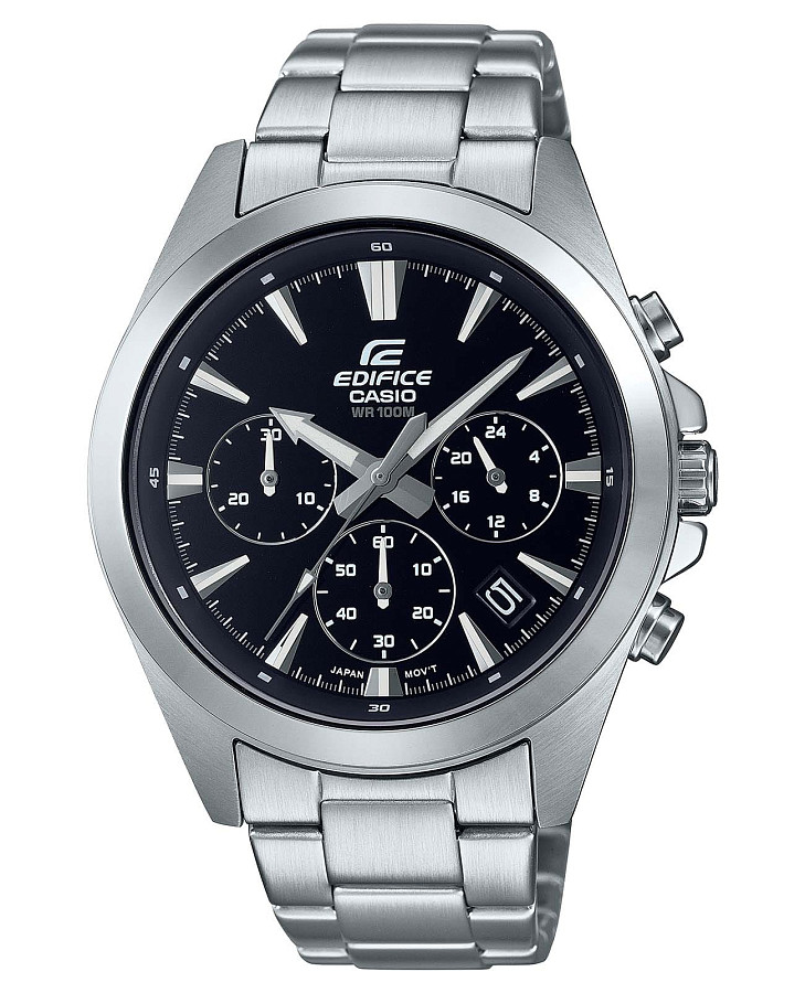 Часы Casio Edifice EFV-630D-1AVUDF (EFV-630D-1A) — мужские, черный