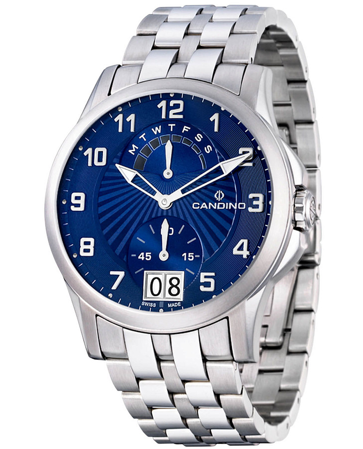 Часы Candino Gents Classic C4389/B — мужские, синий