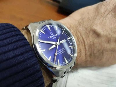 Фото покупателя: Швейцарские механические наручные часы Certina DS Action Day-Date C032.430.11.041.00