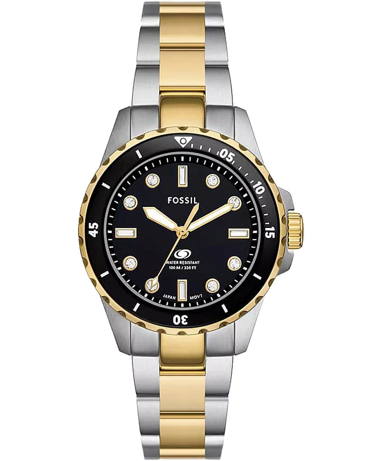 Часы Fossil Blue Dive ES5349 — женские, черный