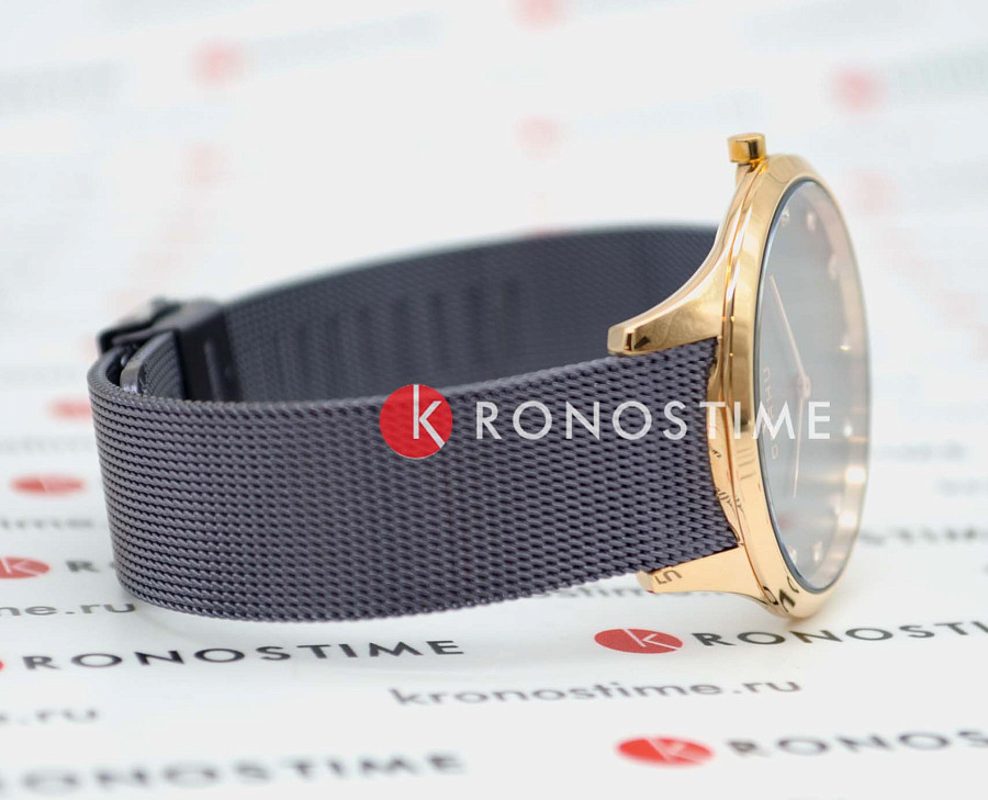 Часы Obaku Fin Walnut V217LXVNMN — сталь с ip покрытием, женские