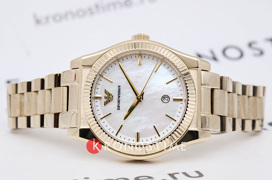 Часы Emporio Armani Federica AR11657 — кварцевые, сталь металл