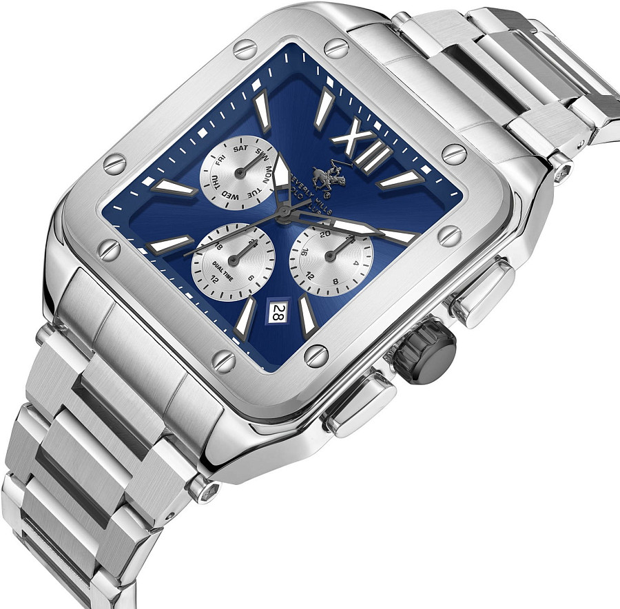 Часы Beverly Hills Polo Club BP3685X.390 — нержавеющая сталь, мужские