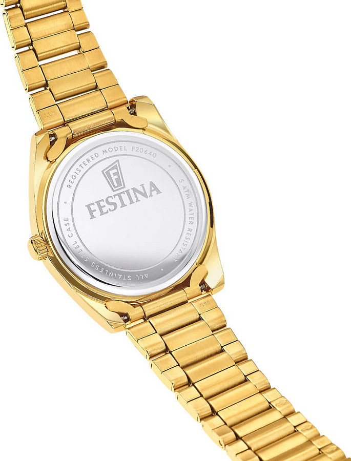 Часы Festina Alegria F20640/1 — кварцевые, сталь металл