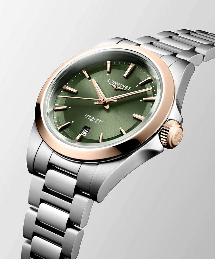Часы Longines Conquest L3.320.5.02.6 — Швейцария, механические
