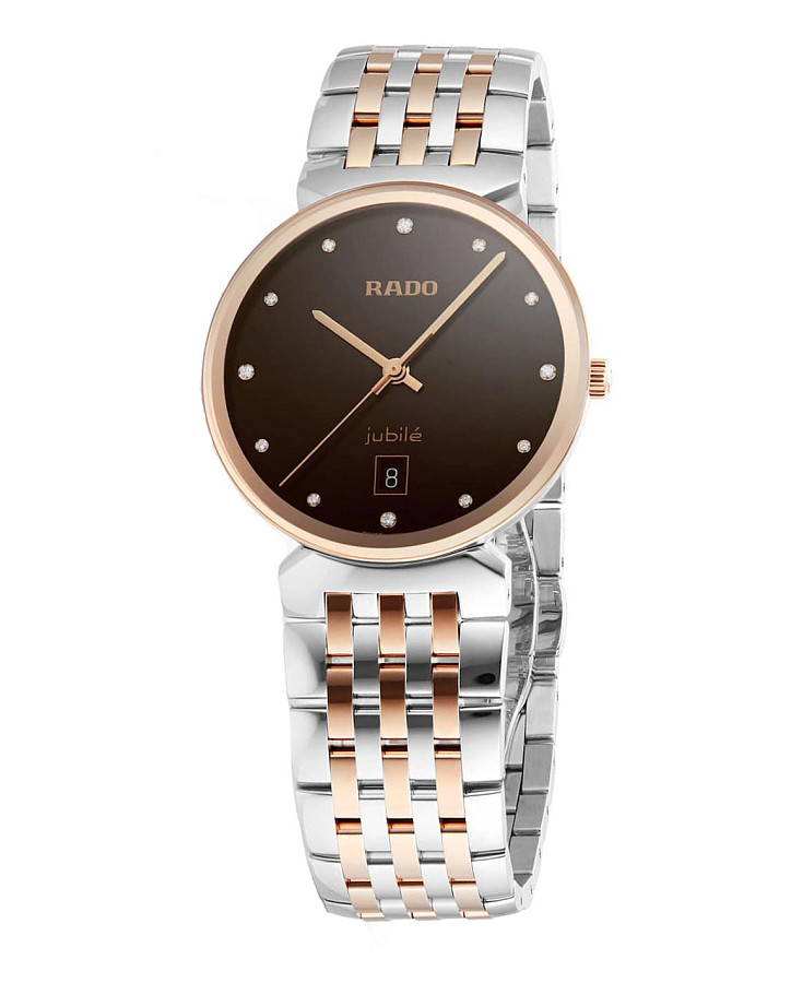 Часы Rado Florence Classic Diamonds R48912763 — коричневый, кварцевые