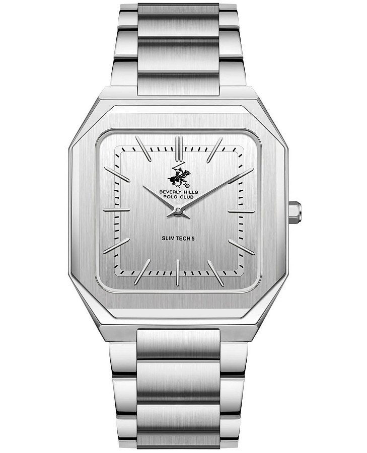 Часы Beverly Hills Polo Club BP3864X.330 — мужские, серебристый