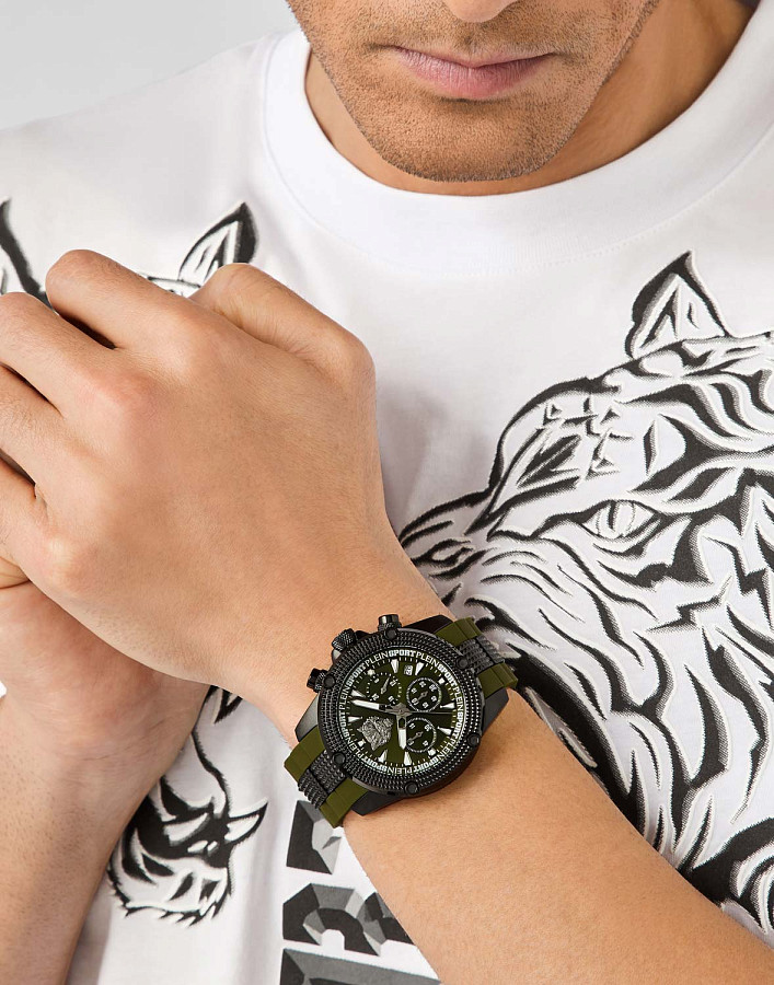 Часы Plein Sport Hurricane PSDBA0223 — кварцевые, сталь металл