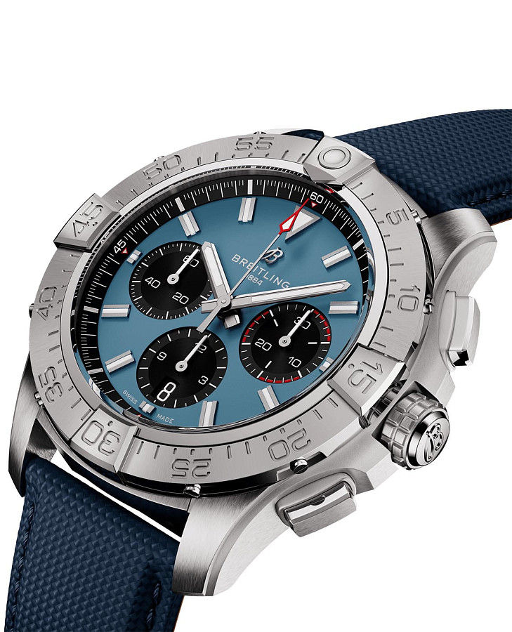 Часы Breitling Avenger B01 Chronograph 44 AB0147101C1X1 — механические, металл сталь