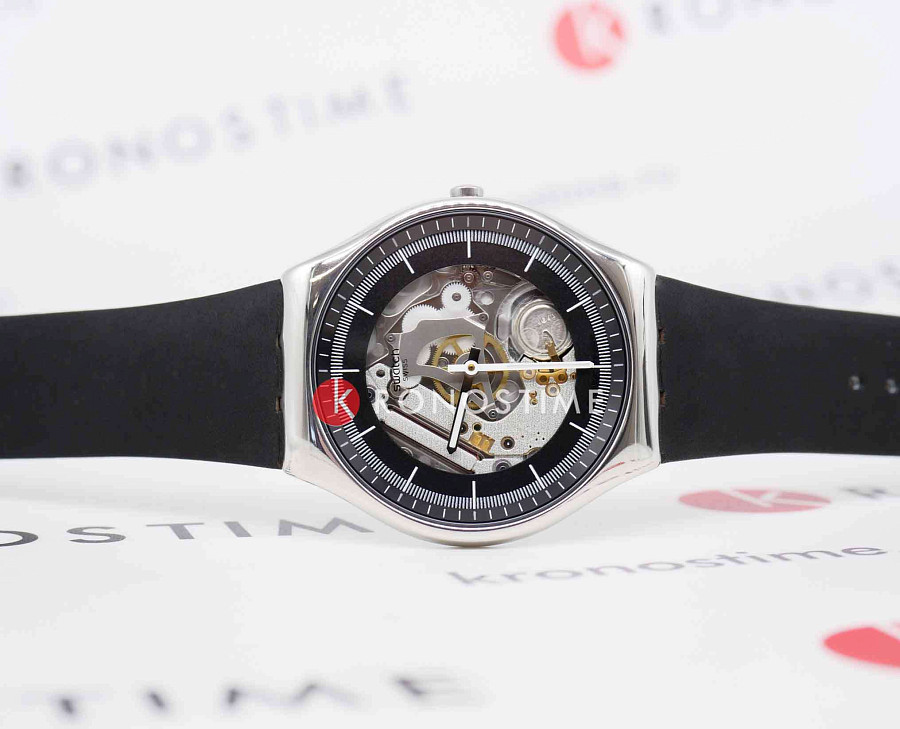 Часы Swatch Skin Irony 42 SS07S115 — кварцевые, сталь металл