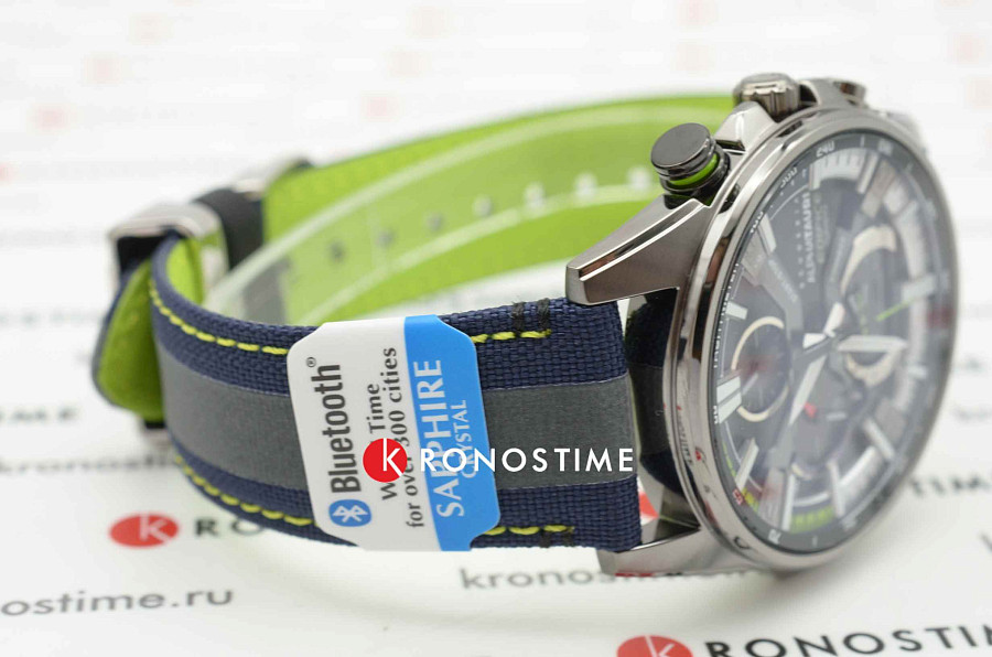 Часы Casio Edifice Scuderia Alpha Tauri Limited Edition EQB-1200AT-1A — артикул EQB-1200AT-1A, Япония