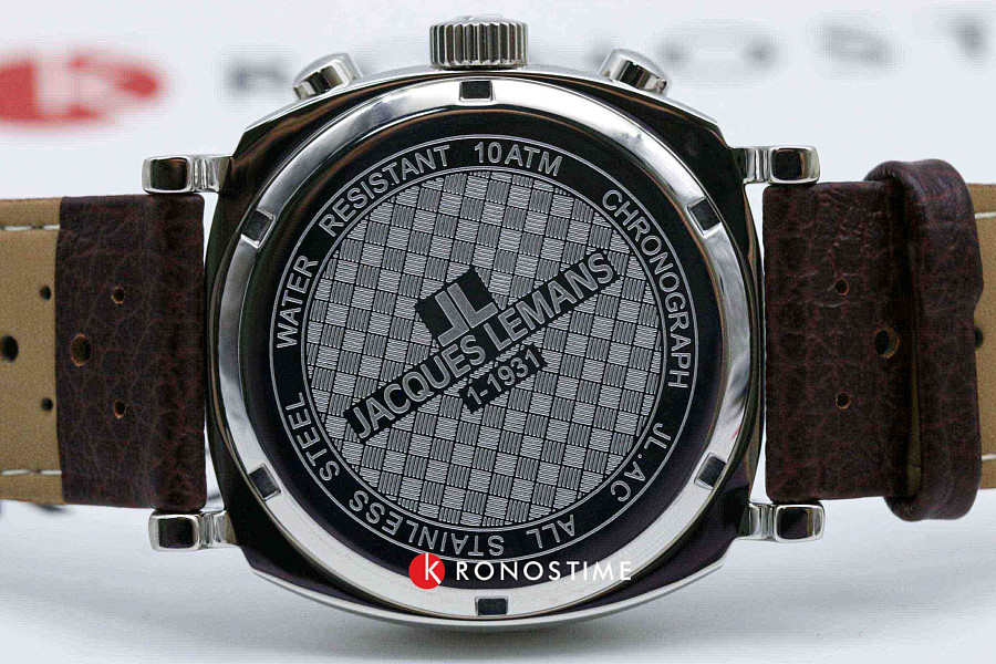 Часы Jacques Lemans 1-1645H — кожаный, мужские
