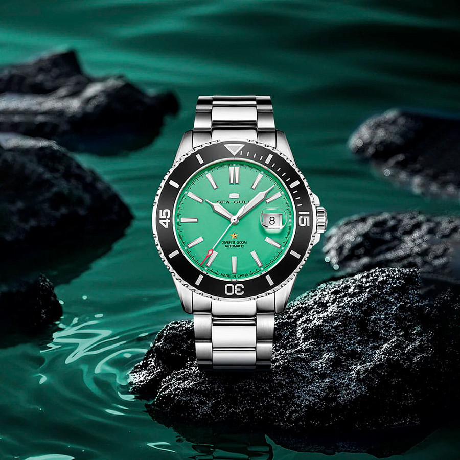 Часы Seagull Ocean Star 816.92.1523A — нержавеющая сталь, мужские