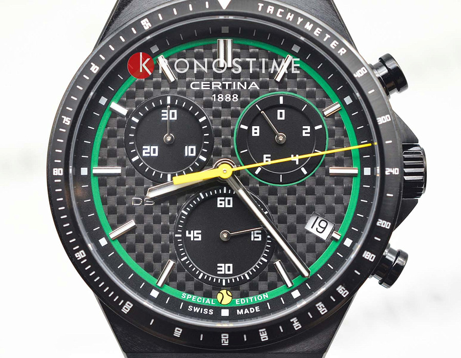 Часы Certina DS-7 Chronograph Padel Edition by Marta Ortega C043.417.38.201.10 — металл сталь, Швейцария