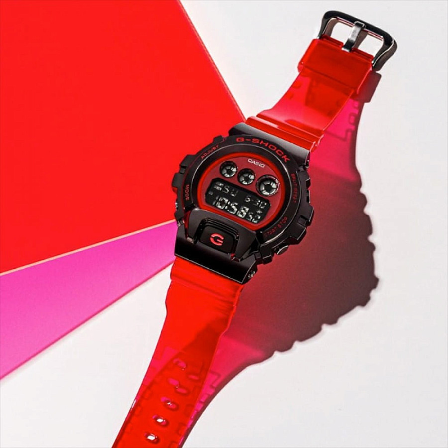 Часы Casio G-Shock GM-6900B-4ER — электронные, Япония, мужские