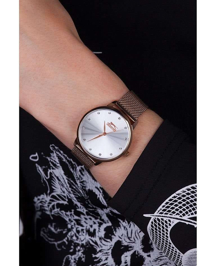 Часы Slazenger SL.09.2052.3.01 — суперметалл с ip покрытием, женские