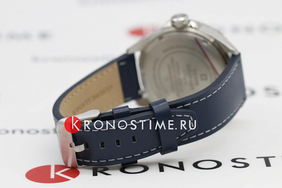 Часы Swiss Military by Chrono Quartz GMT SM34095.05 — кожаный, мужские