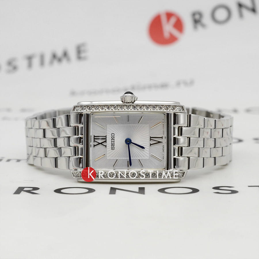 Часы Seiko SWR091P1 — кварцевые, металл сталь