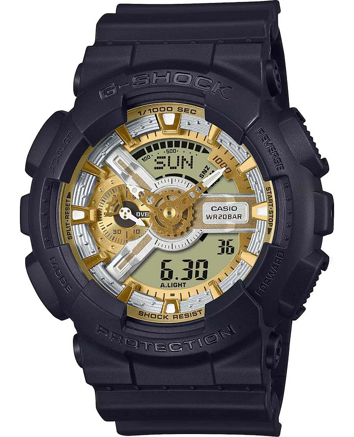 Часы Casio G-Shock GA-110CD-1A9DR (GA-110CD-1A9) — мужские, зеленый