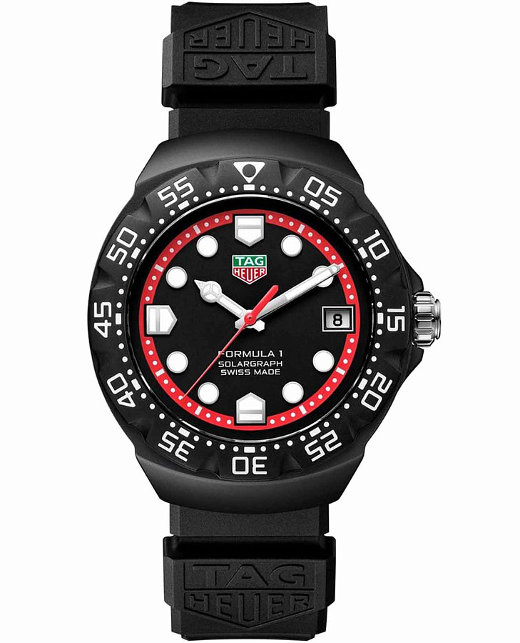 Часы TAG Heuer Formula 1 Solargraph WBY1114.FT8084 — мужские, черный