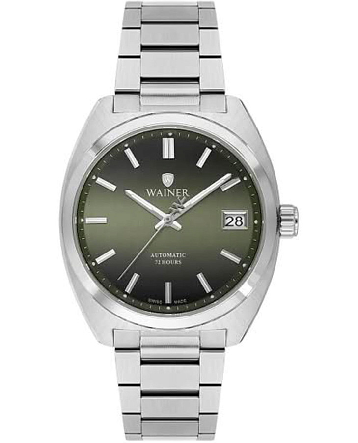 Часы Wainer Automatic WA.25650-B — мужские, зеленый