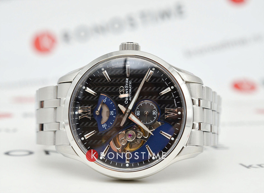 Часы Orient Star RE-AV0B03B (RK-AV0B03B) — механические, металл сталь