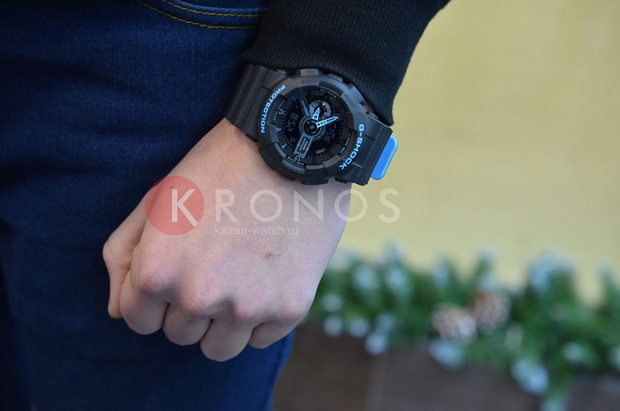 Часы Casio G-Shock GA-110LN-1A — черный, пластик