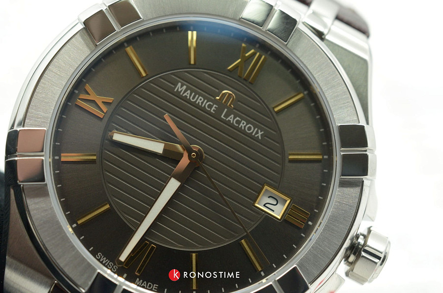 Часы Maurice Lacroix Aikon Date AI1008-SS001-333-1 — сталь металл, Швейцария