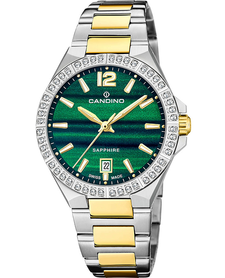 Часы Candino Lady Elegance C4761/C — женские, зеленый