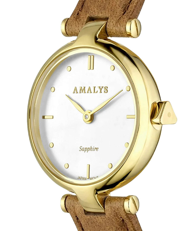 Часы Amalys Simone AMW-244 — кварцевые, металл сталь