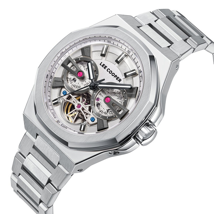 Часы Lee Cooper LC08124.330 — механические, суперметалл металл