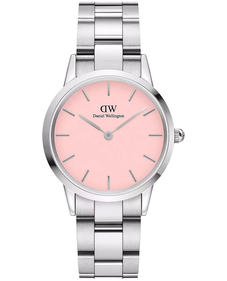 Часы Daniel Wellington Iconic Link DW00100535 — женские, розовый