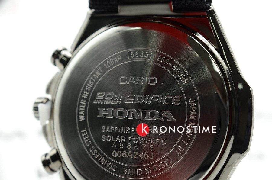 Часы Casio Edifice EFS-560HR-1A — Япония, кварцевые