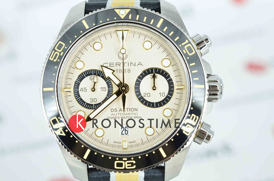 Часы Certina DS Action Diver Chrono C032.827.18.271.00 — механические, сталь