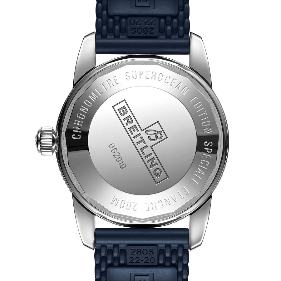 Часы Breitling Superocean Heritage B20 Automatic 42 UB2010161C1S1 — каучук, мужские