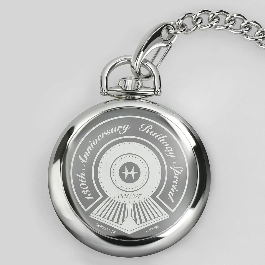 Часы Hamilton American Classic Railroad Pocket Watch Limited Edition H40819110 — артикул H40819110