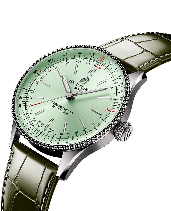 Часы Breitling Navitimer Automatic 36 A17327361L1P1 — механические, сталь металл