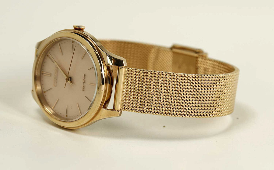 Часы Citizen Eco-Drive EM0503-83X — женские, золотистый