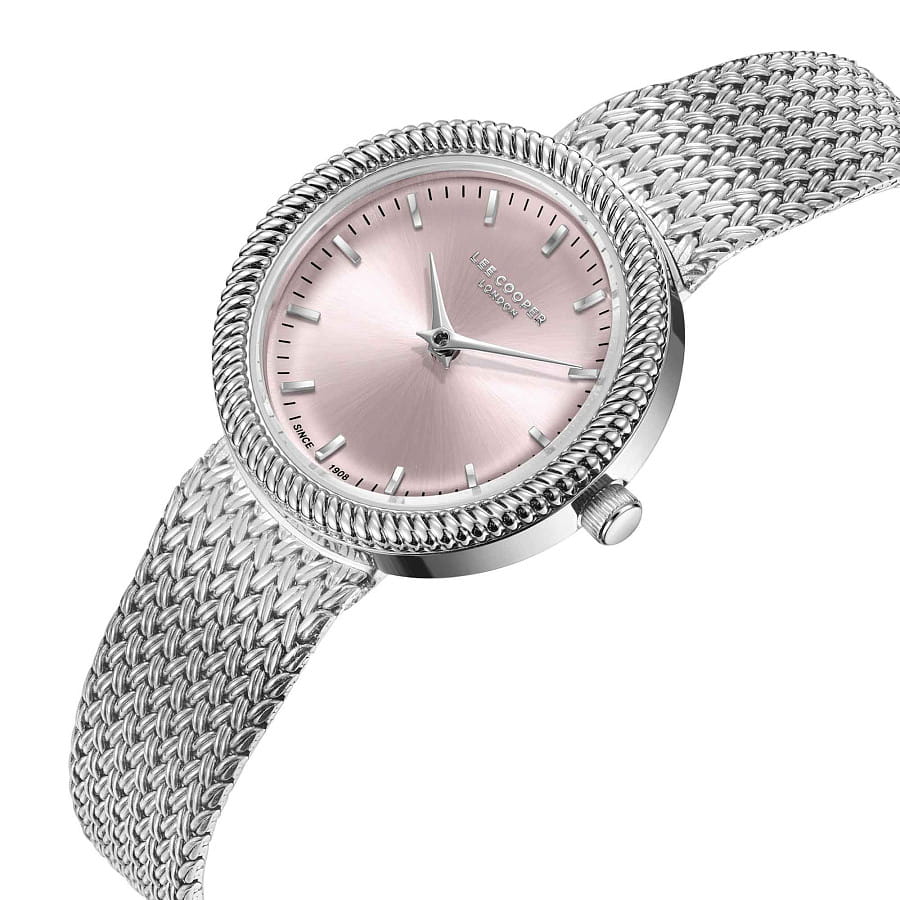 Часы Lee Cooper LC08136.370 — кварцевые, металл сталь