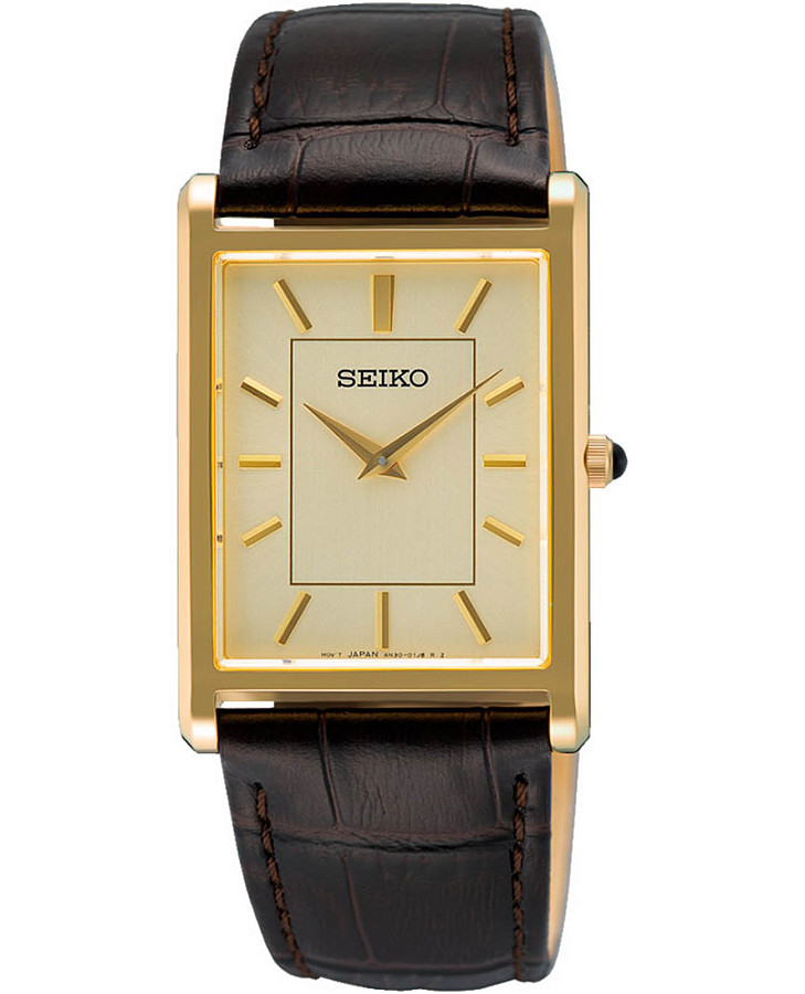 Часы Seiko Conceptual Series Dress SWR106P1 — мужские, шампань