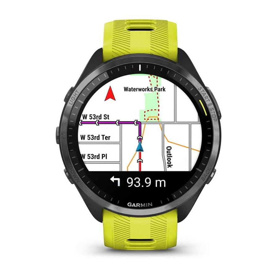 Часы Garmin Forerunner 965 010-02809-12 — силикон, мужские