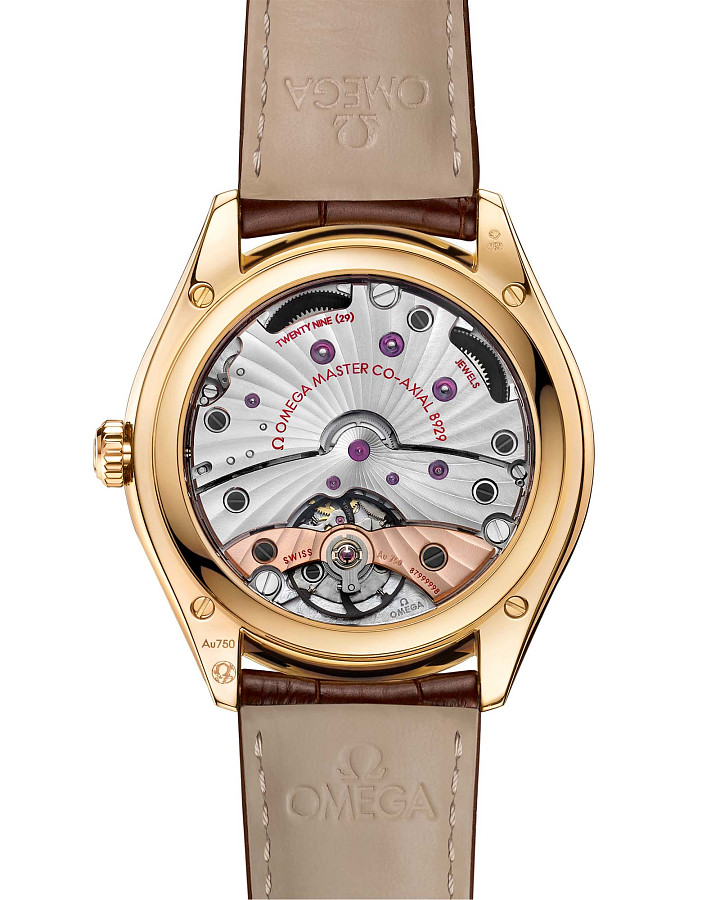 Часы Omega De Ville Tresor 435.53.40.21.09.001 — механические, золото