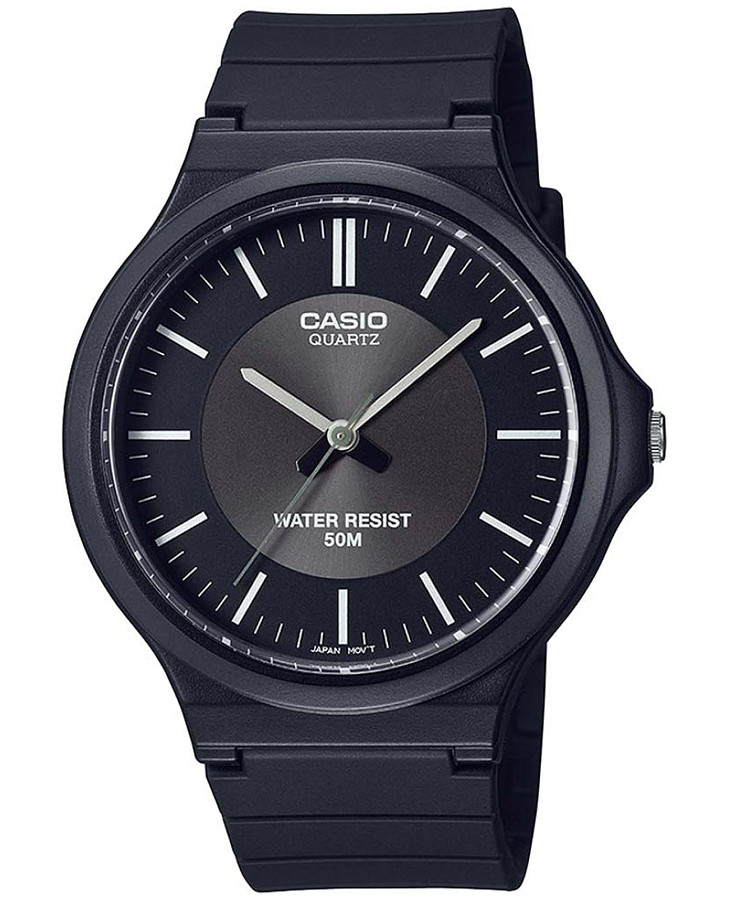 Часы Casio Collection MW-240-1E3 — мужские, черный