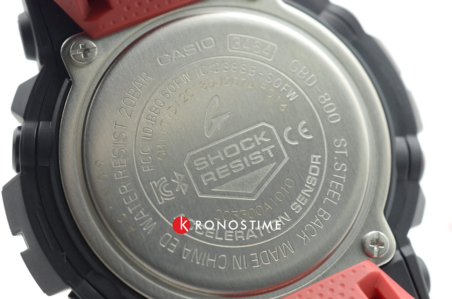 Часы Casio G-Shock GBD-800-1 — Япония, электронные